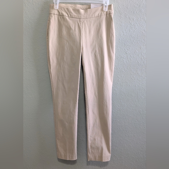 Chico's Pants - Chico's Tan Slim Leg Pants